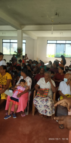 Homagama Pitipana town is celebrating the World Children and Elderly Day in Grama Niladhari division (2022)